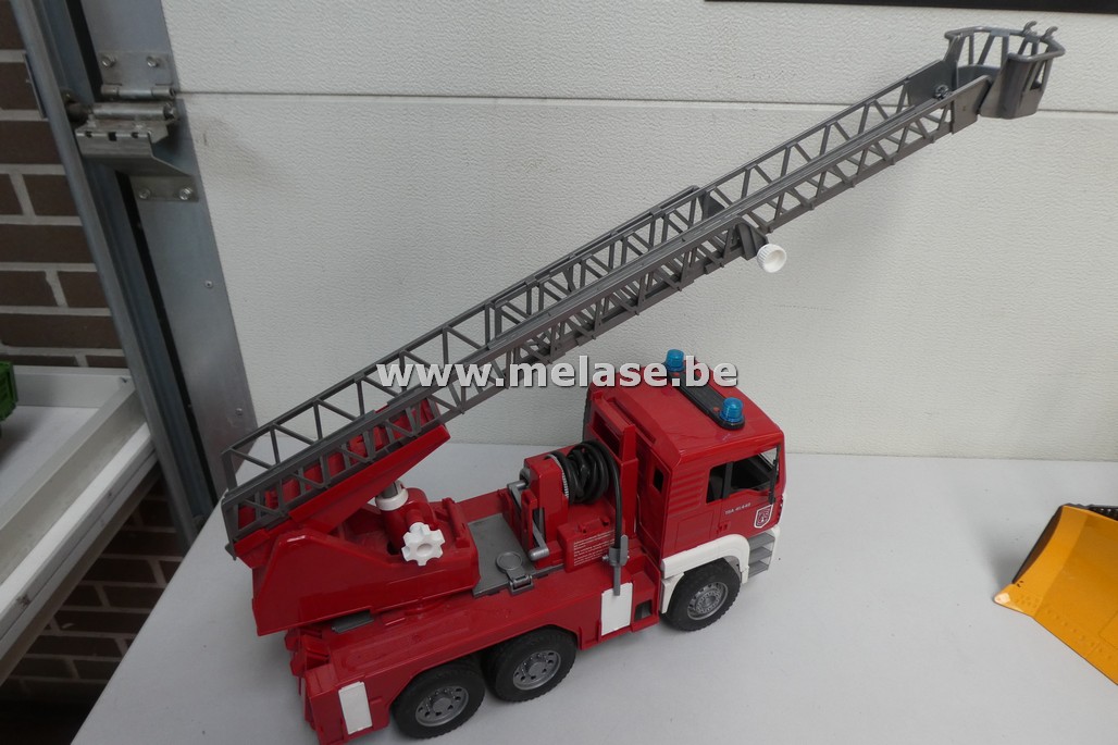 Miniatuurauto "brandweerwagen"