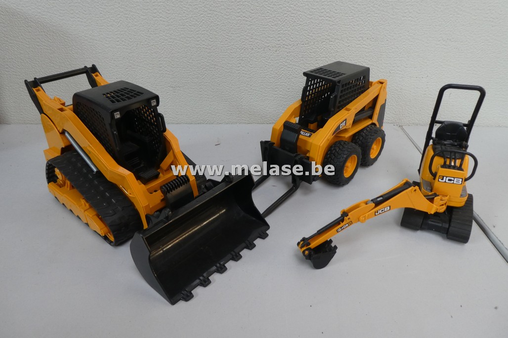 Miniatuurmachines "JCB"