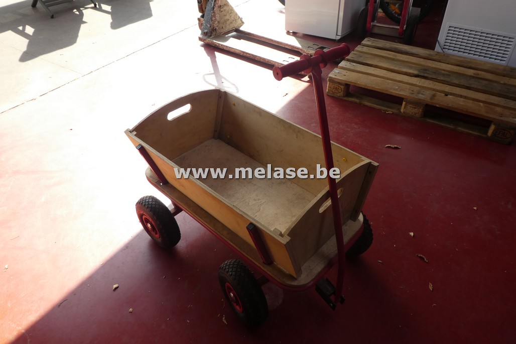 Houten bolderkar