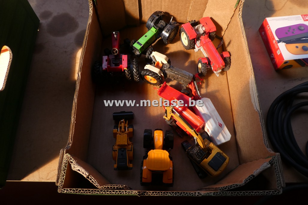 Miniatuurtractors en -machines