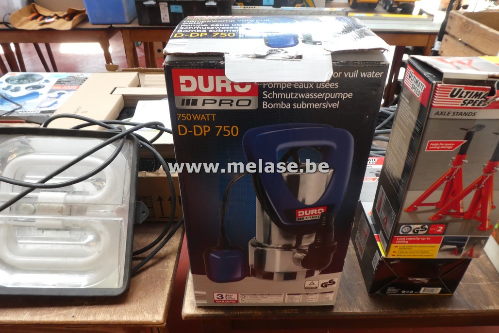 Dompelpomp voor vuil water "Duro Pro"