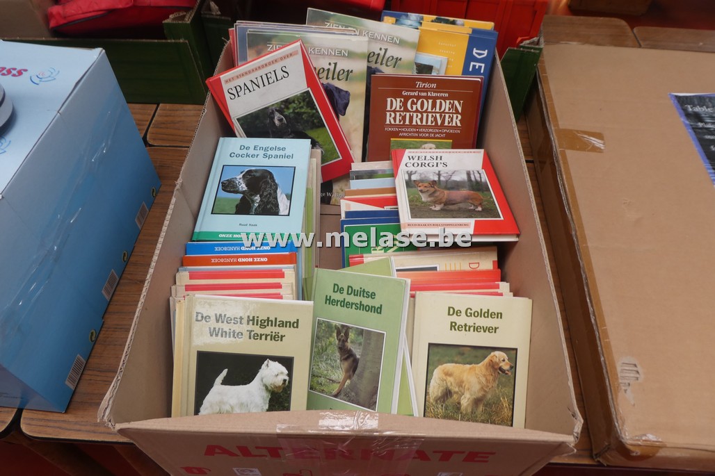 Doos boeken "hondenrassen"