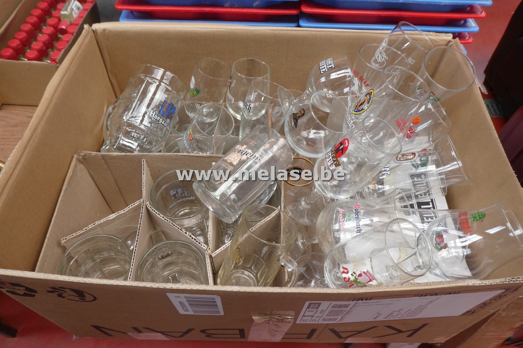 Diverse "bier"glazen