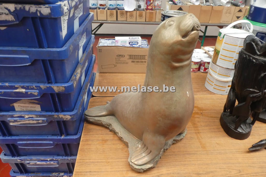 Fonteinornament "zeehond"