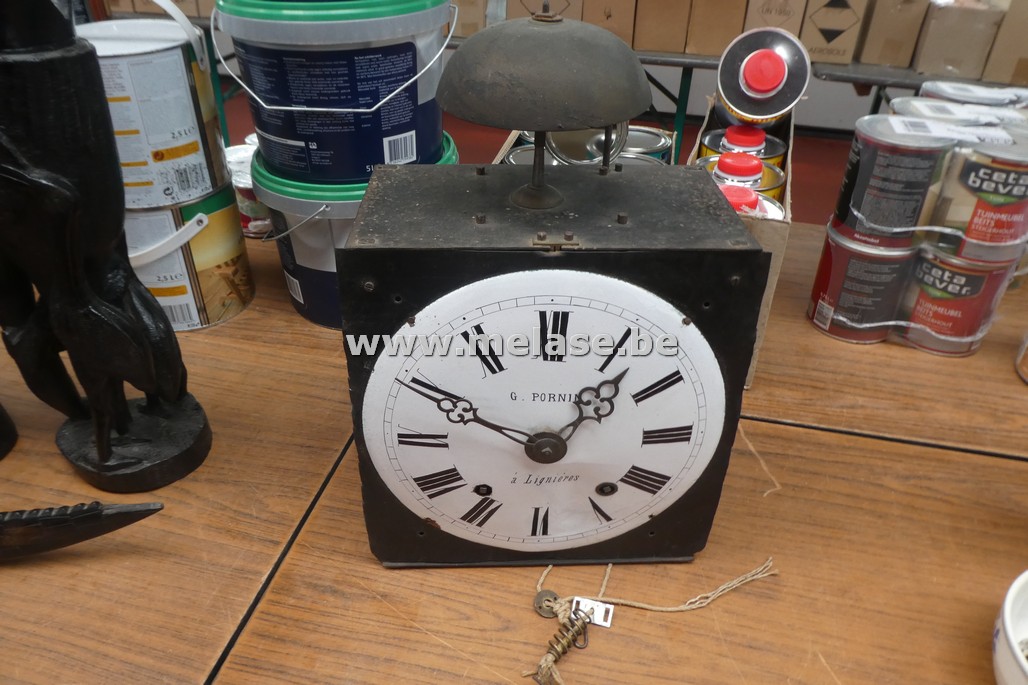 Antieke pendule "G. Pormin à Lignieres"