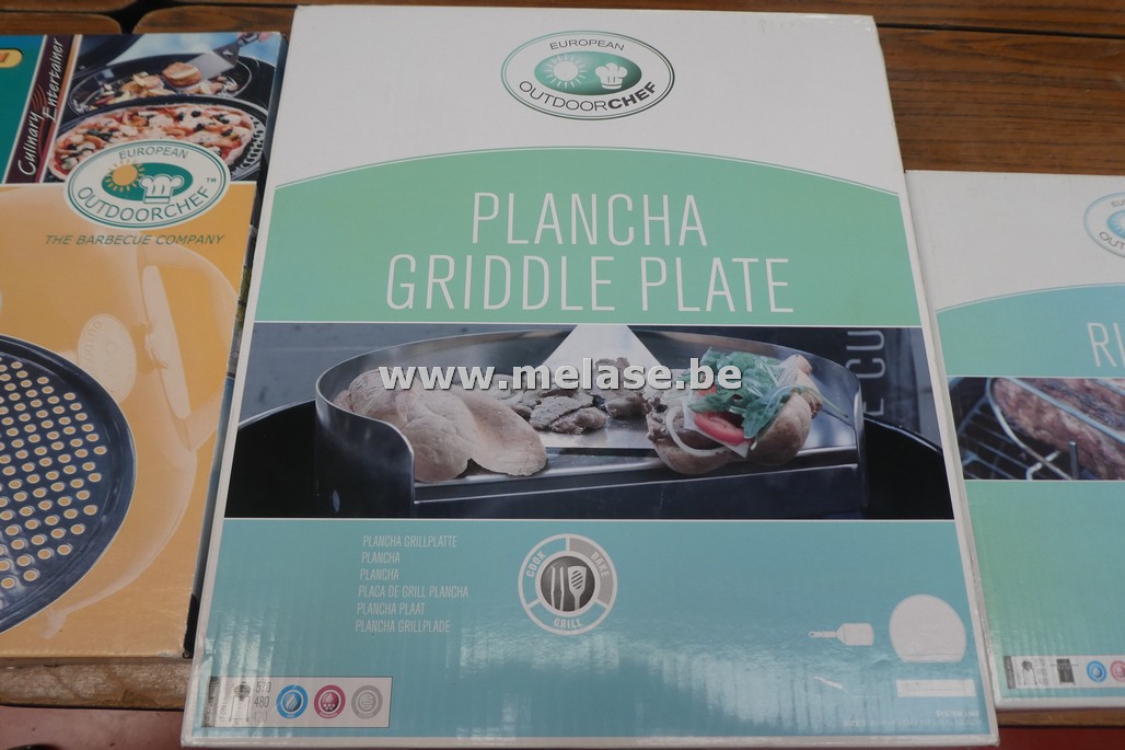 Plancha grillplaat "Outdoorchef"