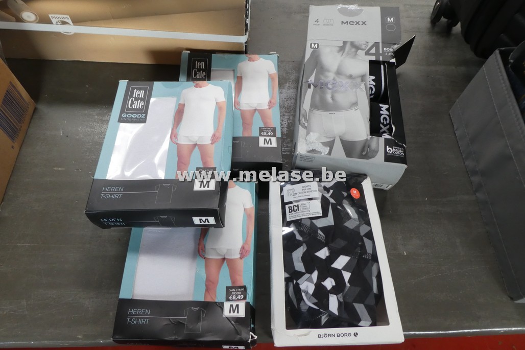 Onderbroeken en T-shirts "Ten Cate - Bjorn Borg - Mexx""