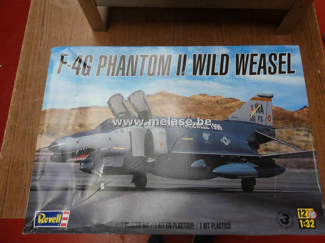 Modelbouw vliegtuig "F-4G Phantom II Wild Weasel"