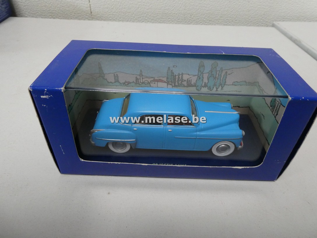 Miniatuur auto uit Kuifjestrip "Dodge Coronet - 1949"