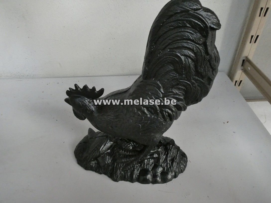 Gietijzeren beeld "haan"