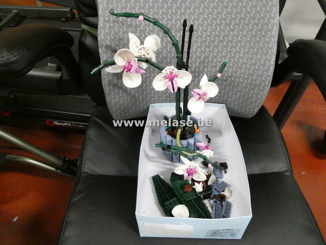 Legobloemen "Orchidee"