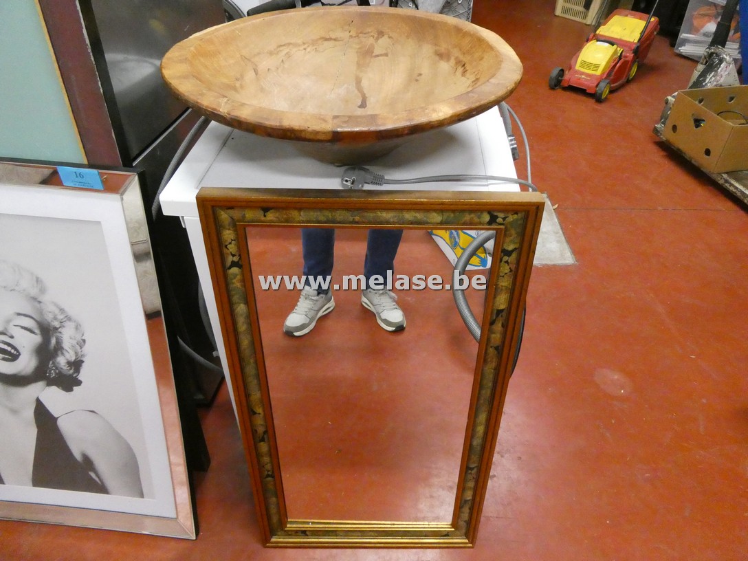 Houten "fruit" schaal