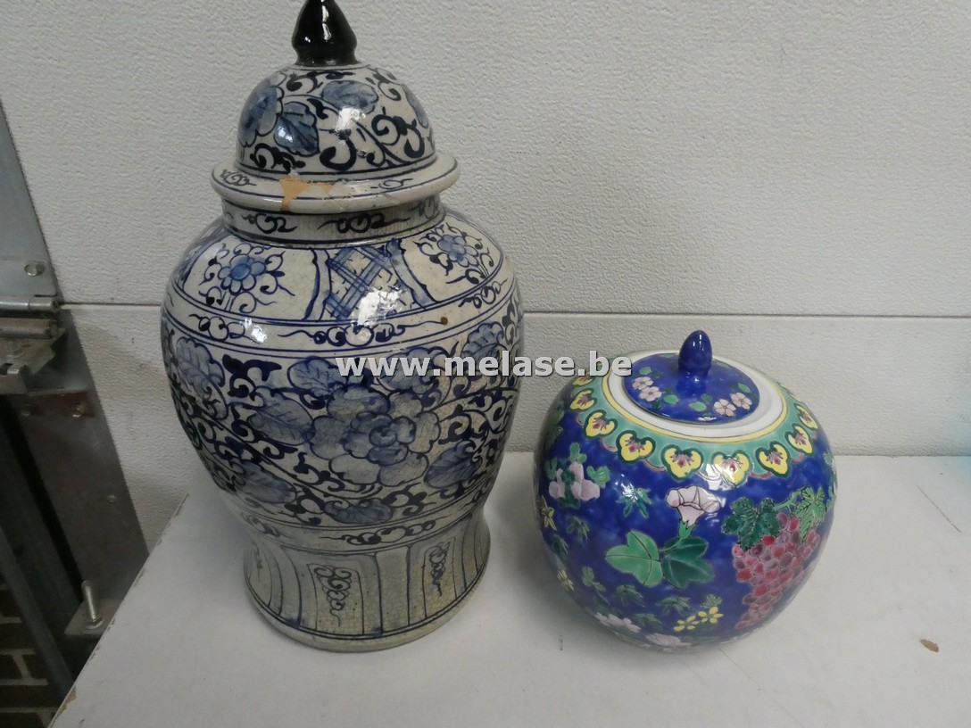 Vazen "Chinees getint"