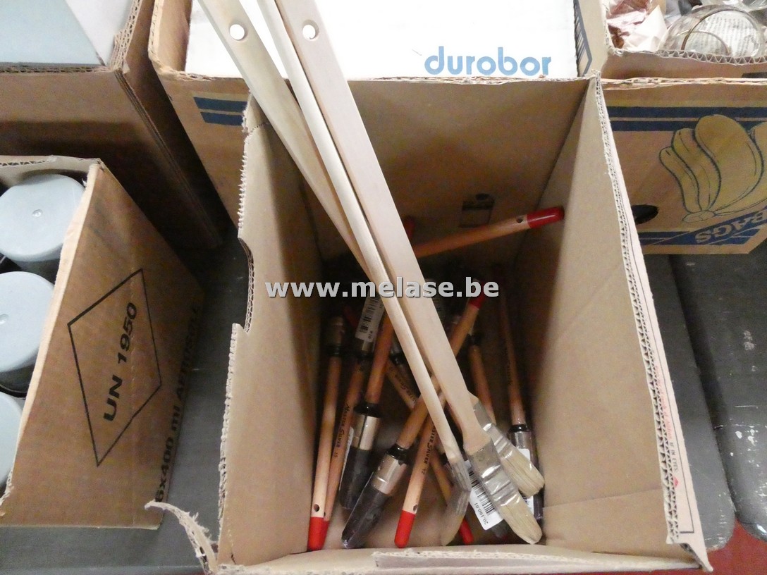 Diverse verfborstels