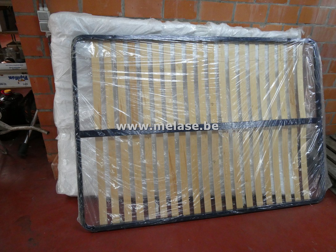 2-persoonsbed + extra lattenbodem + matras