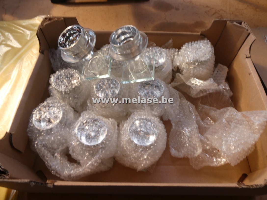 Kandelaars en kaarsen