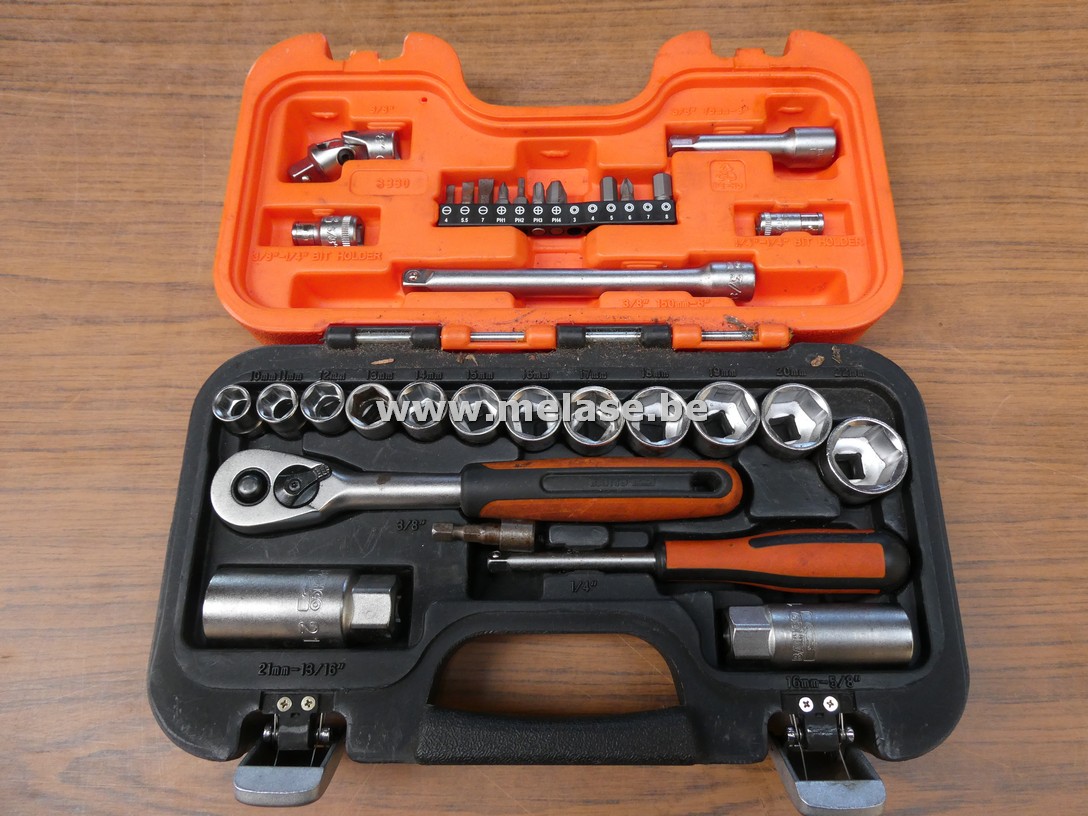Dopsleutelset "Bahco"