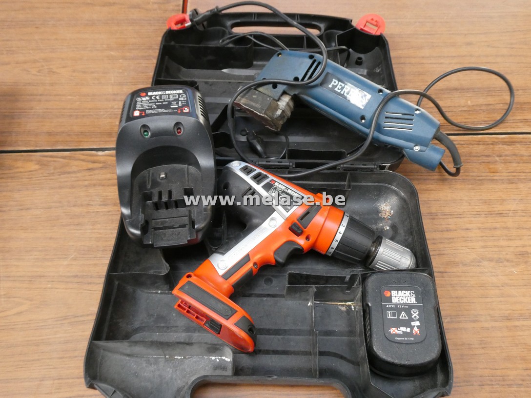 Schroef/boormachine "Black & Decker"