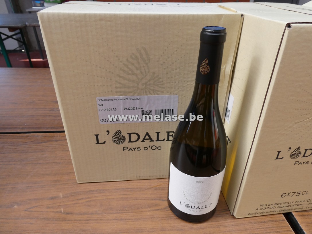 Witte wijn "L' Odalet - Marsanne-Roussanne"