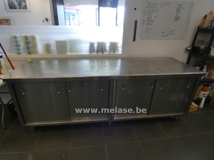 Werktafel "RVS"
