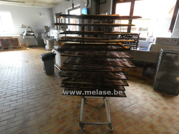 Platenrek op wielen