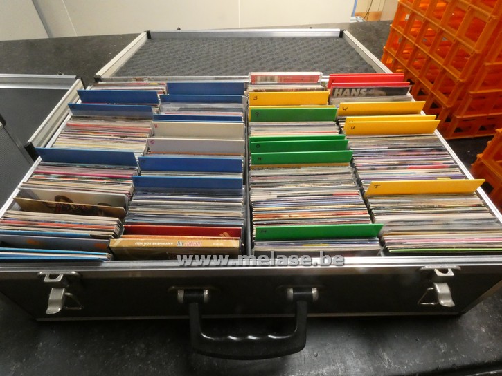 Single CD's in koffer