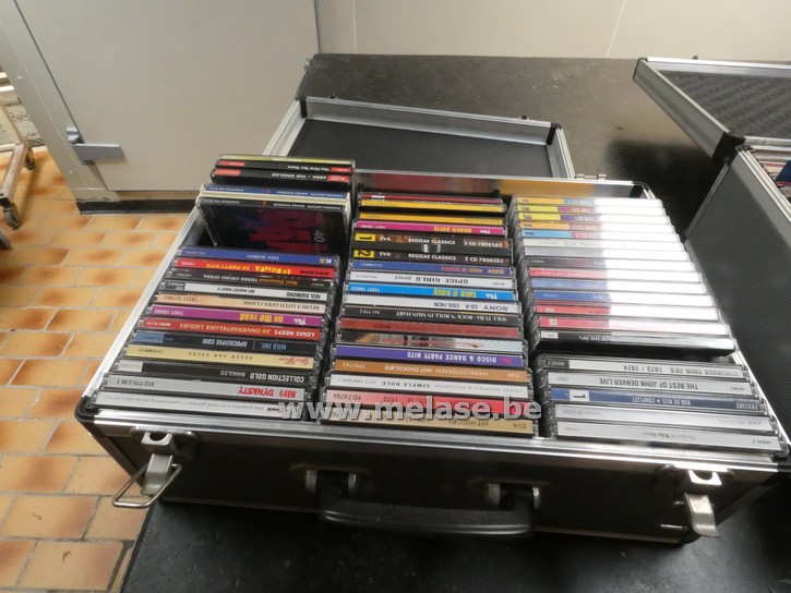CD's in koffer