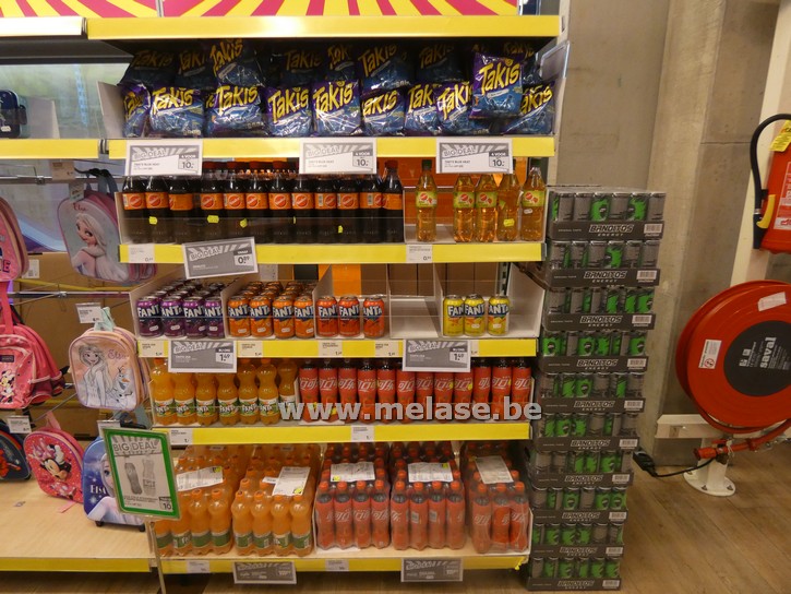 Frisdrank - chips - energiedranken