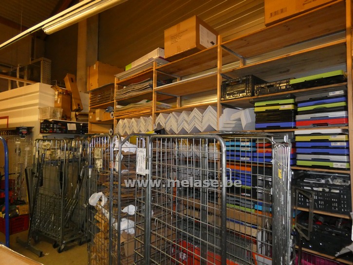 Inhoud stockage ruimte