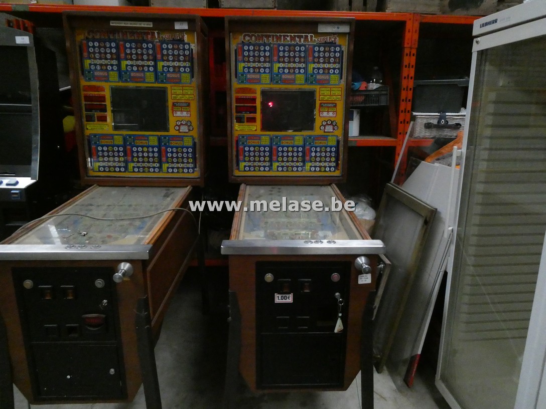 Flipperkast/bingokast  "Continental - Super 7"