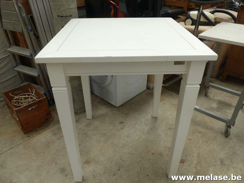 Hoge tafel "Quadrato - wit"