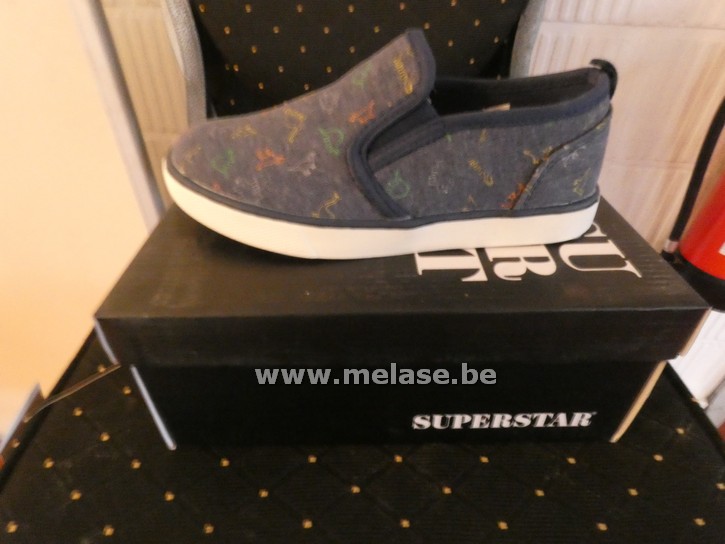 Superstar - blauw "Dino"