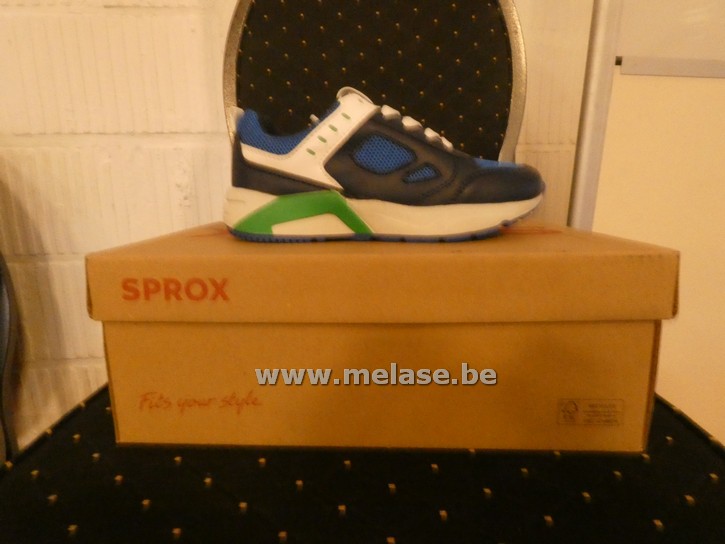 Sprox - blauw/wit/groen