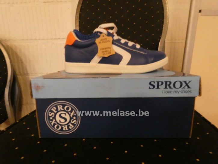 Sprox - blauw/wit/oranje