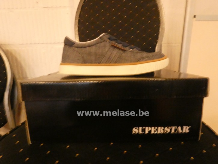 Superstar - jeans blauw/grijs 