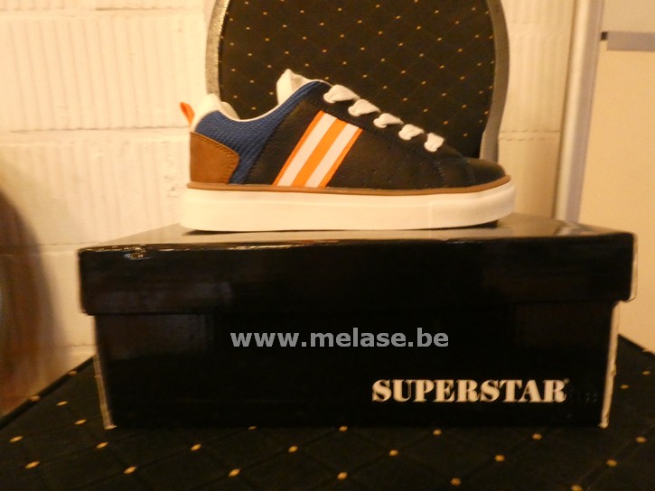 Superstar - blauw/oranje