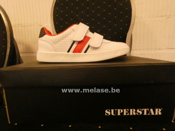 Superstar - wit/rood