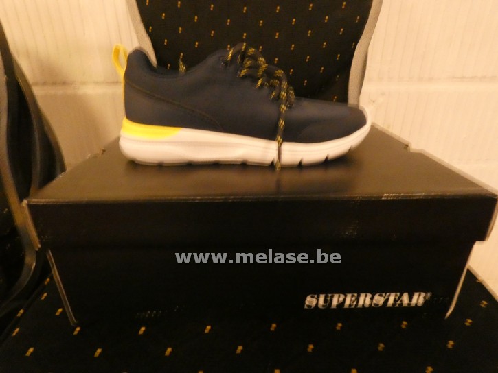 Superstar - blauw/geel