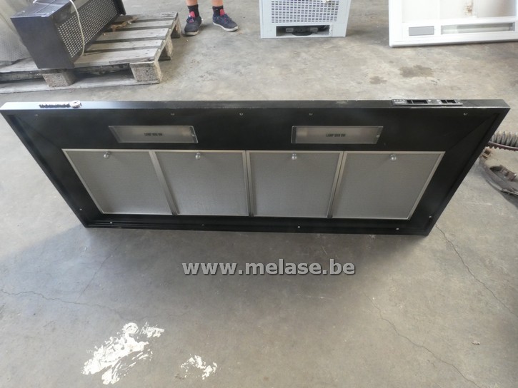 Dampkap "Rosierres - zwart"