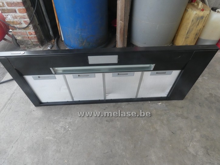 Dampkap "Rosierres - zwart"