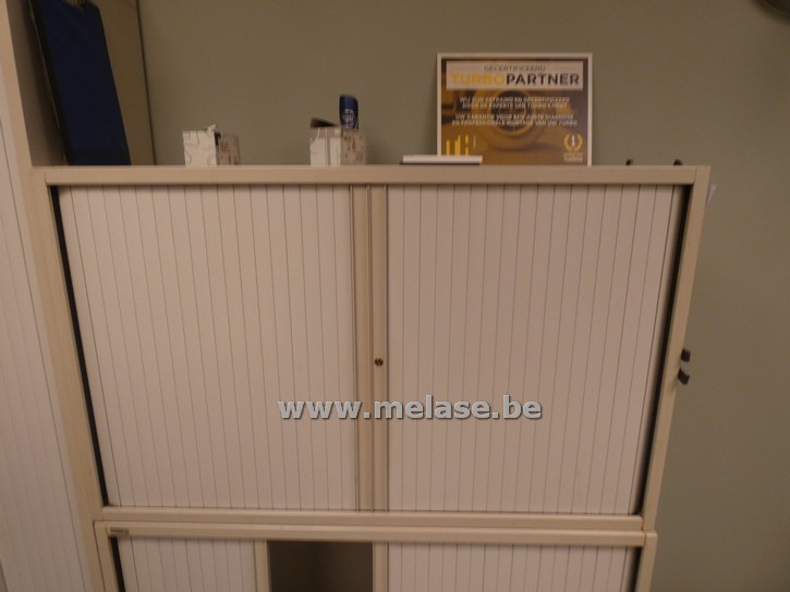 Metalen dossierkast "horizontale deuren"