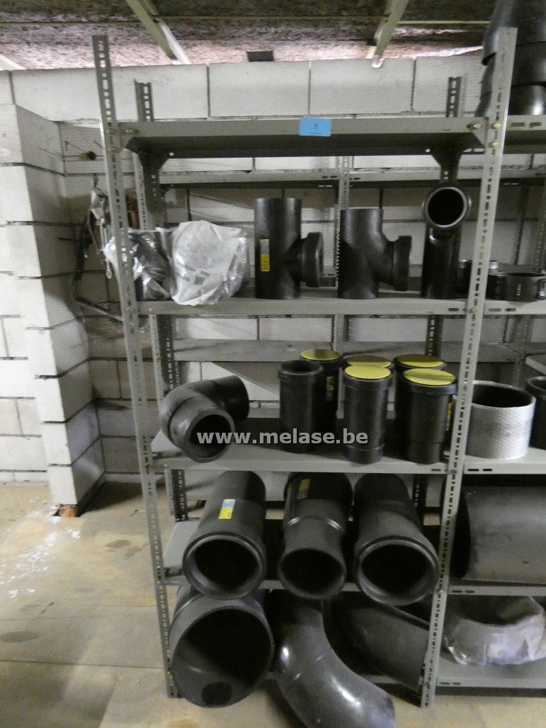 PE buizen "T-stukken - bochten - verloopstukken"