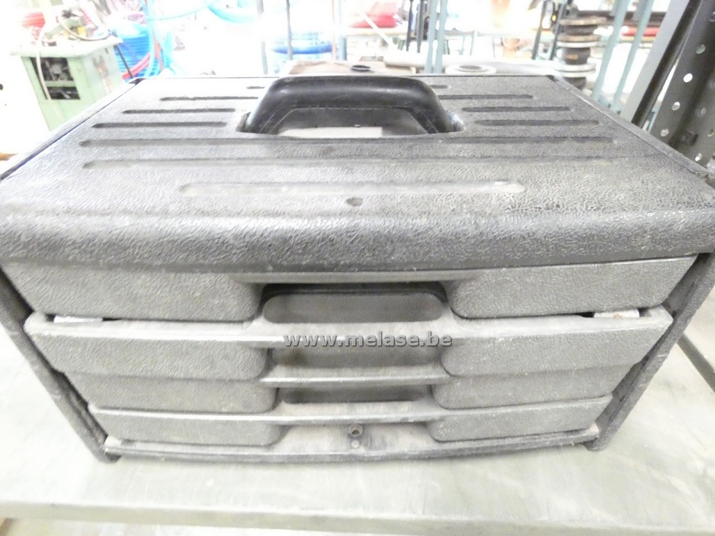 Gereedschapskoffer met 4 lades