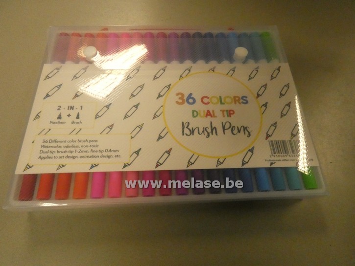 Brush Pens set "36-delig"