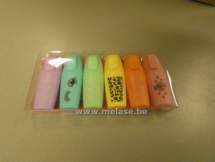 Pastel fluostiften