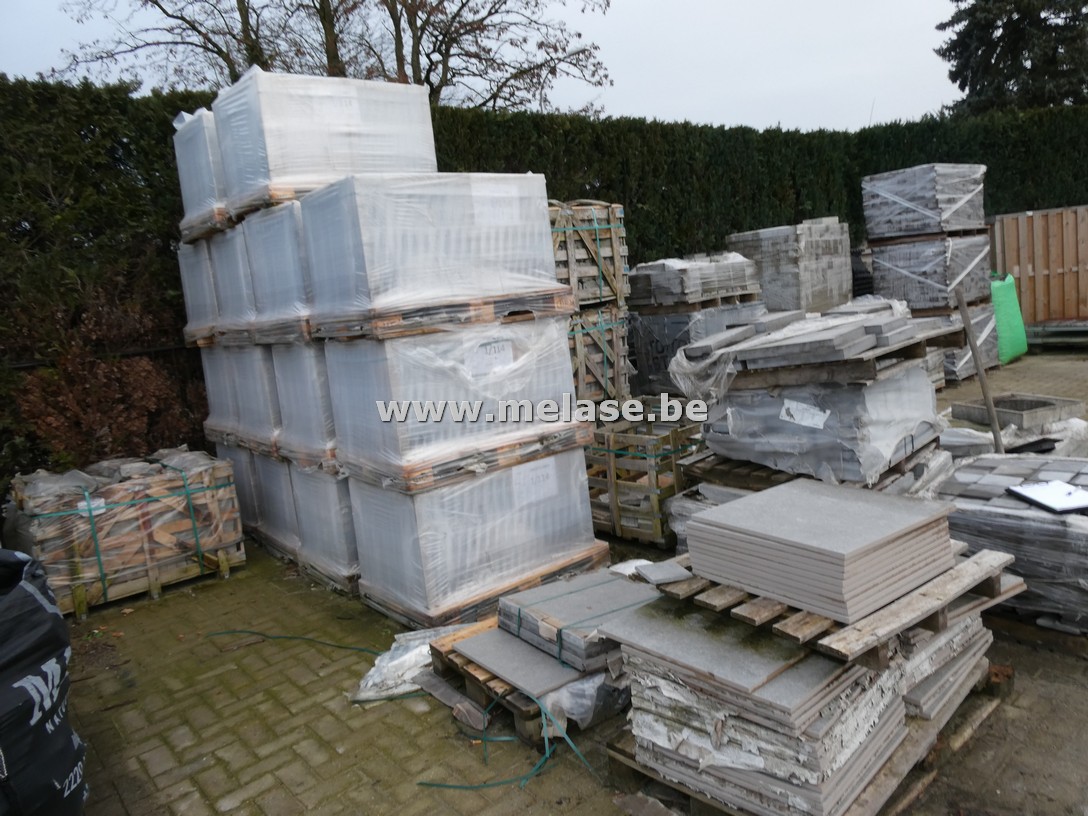 Partij grijze tegels "Spectre"