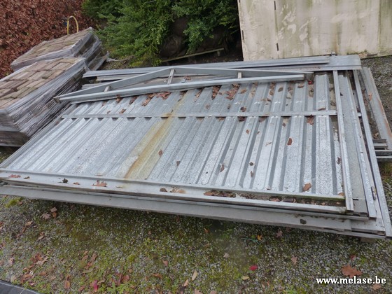 Alu tuinhuis/garage
