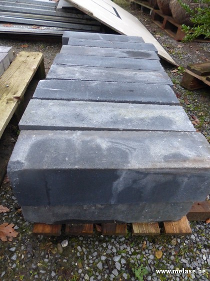 Betonblokken "zwart"