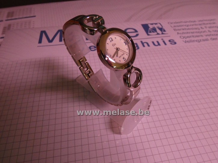 Horloge "Go - Girl only - zilverkleurig"