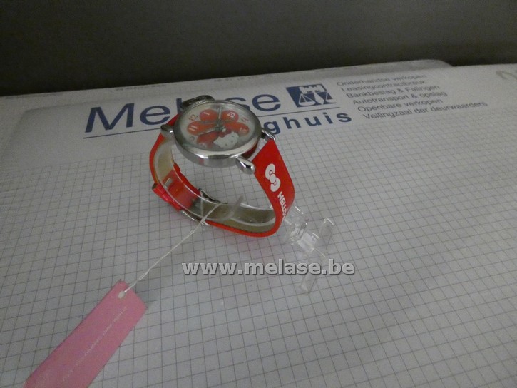 Horloge "Helo Kitty - rood"